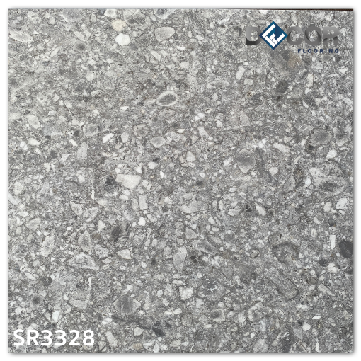 พื้นไวนิล LVT ทากาว 3.3 มม. | SR3328 | ลายหิน ปูได้ทุกลาย | DECORFlooring