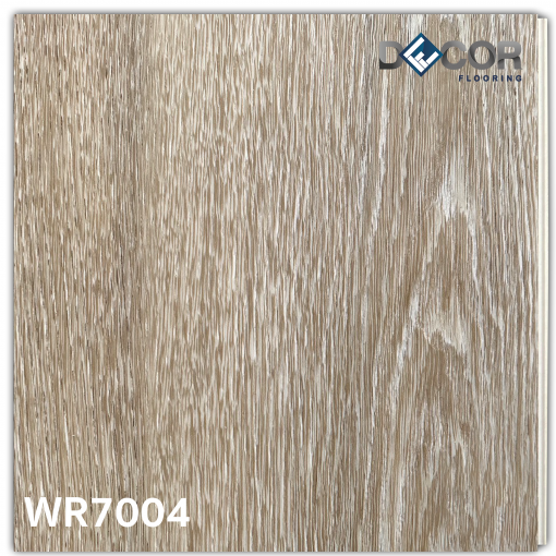 พื้น Hybrid SPC คลิกล็อค 7.0 มม.| WR7004R สี Smoke Grey| ลายไม้ รุ่นปูตรงและก้างปลา | DECORFlooring