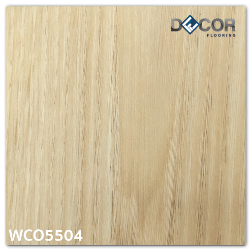 พื้น SPC คลิ๊กล็อค หนา 5.5 มม. | WCO5504 สี Laguna | ลายไม้ รุ่นปูตรง | DECORFlooring