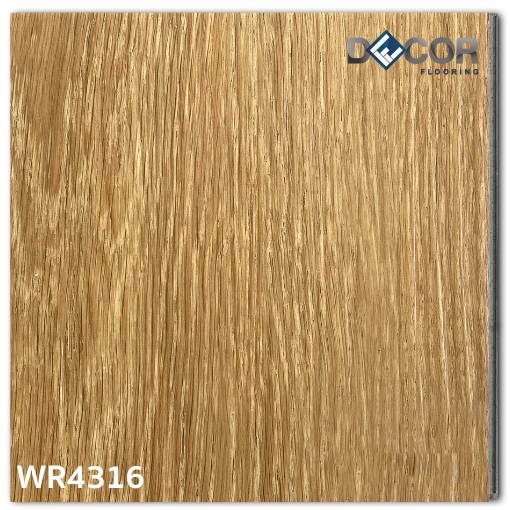 พื้น SPC คลิ๊กล็อค หนา 4.3 มม. | WR4317 | ลายไม้ รุ่นปูตรง | DECORFlooring