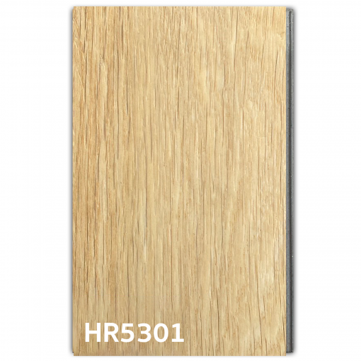 พื้น SPC คลิ๊กล็อค หนา 5.3 มม. | HR5301 สี DARK LEGUBA | ลายไม้ รุ่นก้างปลา | DECORFlooring