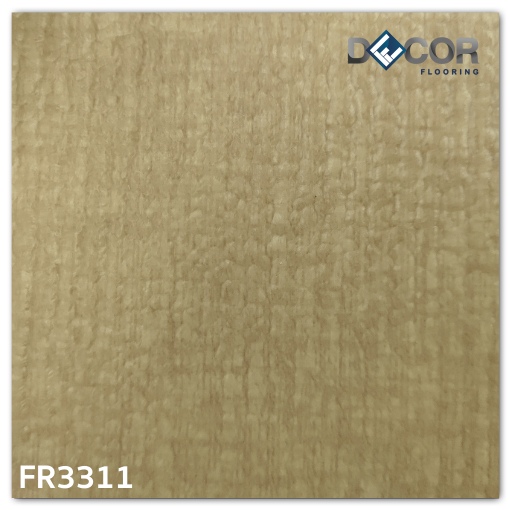 พื้นไวนิล LVT ทากาว 3.3 มม. | FR3311 | ลายผ้า ปูได้ทุกลาย | DECORFlooring