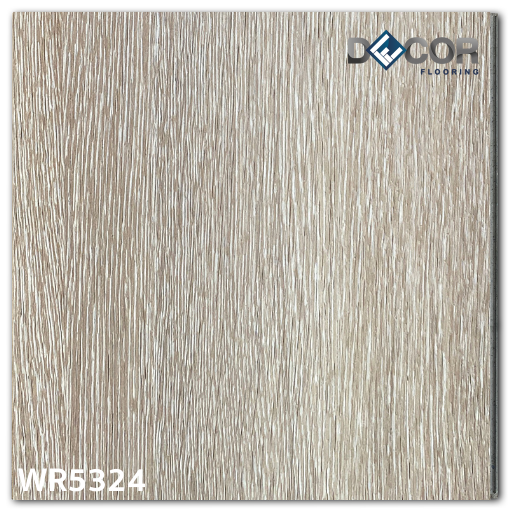 พื้น SPC คลิ๊กล็อค หนา 5.3 มม. | WR5324 | ลายไม้ รุ่นปูตรง | DECORFlooring