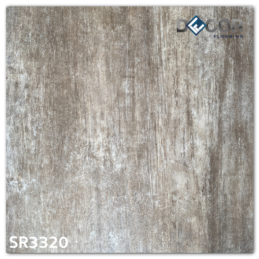 พื้นไวนิล LVT ทากาว 3.3 มม. | SR3320 | ลายหิน ปูได้ทุกลาย | DECORFlooring