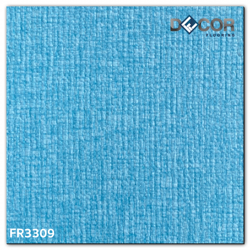 พื้นไวนิล LVT ทากาว 3.3 มม. | FR3309 | ลายผ้า ปูได้ทุกลาย | DECORFlooring