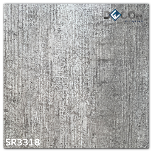 พื้นไวนิล LVT ทากาว 3.3 มม. | SR3318 | ลายหิน ปูได้ทุกลาย | DECORFlooring