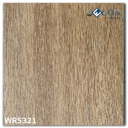 พื้น SPC คลิ๊กล็อค หนา 5.3 มม. | WR5321 | ลายไม้ รุ่นปูตรง | DECORFlooring