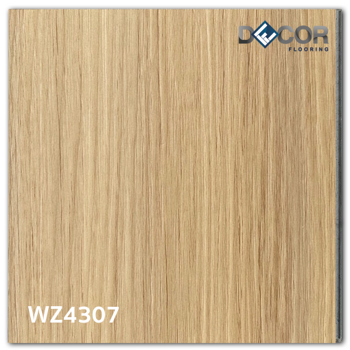 พื้น SPC คลิ๊กล็อค หนา 4.3 มม. | WZ4307 สี Siam Teak | ลายไม้ รุ่นปูตรง | DECORFlooring