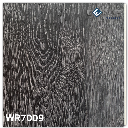 พื้น Hybrid SPC คลิกล็อค 7.0 มม.| WR7009R สี Chacoal Walnut | ลายไม้ รุ่นปูตรงและก้างปลา | DECORFlooring