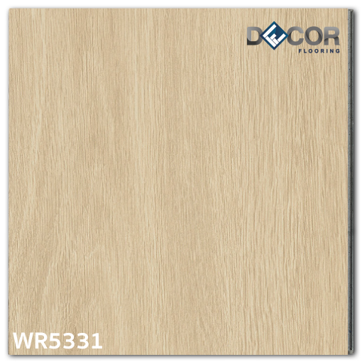 พื้น SPC คลิ๊กล็อค หนา 5.3 มม. | WR5331 | ลายไม้ รุ่นปูตรง | DECORFlooring