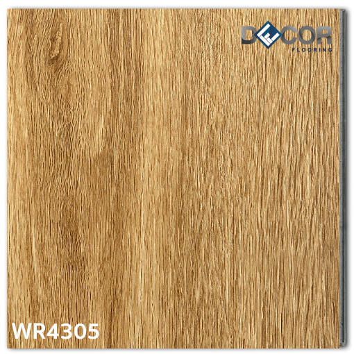 พื้น SPC คลิ๊กล็อค หนา 4.3 มม. | WR4305 | ลายไม้ รุ่นปูตรง | DECORFlooring