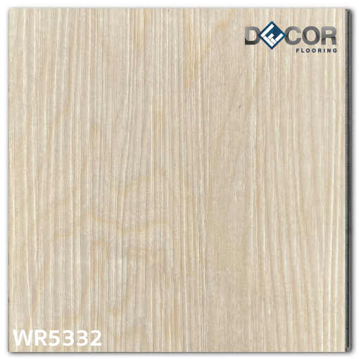 พื้น SPC คลิ๊กล็อค หนา 5.3 มม. | WR5332 | ลายไม้ รุ่นปูตรง | DECORFlooring