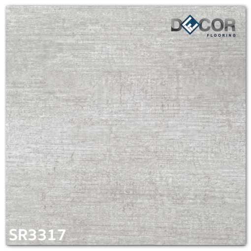 พื้นไวนิล LVT ทากาว 3.3 มม. | SR3317 | ลายหิน ปูได้ทุกลาย | DECORFlooring