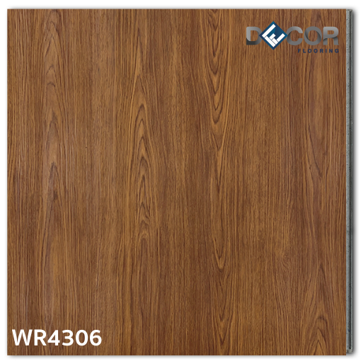 พื้น SPC คลิ๊กล็อค หนา 4.3 มม. | WR4306 | ลายไม้ รุ่นปูตรง | DECORFlooring