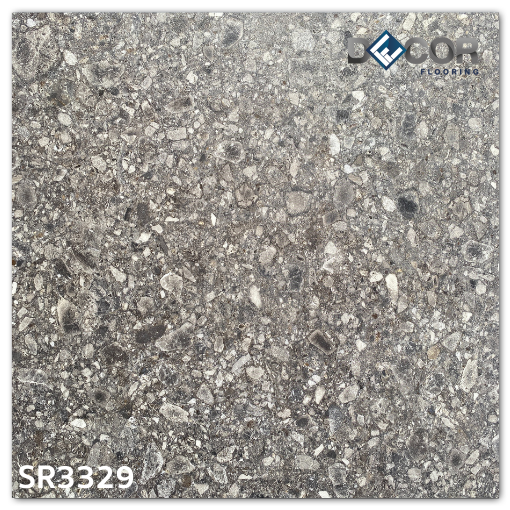 พื้นไวนิล LVT ทากาว 3.3 มม. | SR3329 | ลายหิน ปูได้ทุกลาย | DECORFlooring