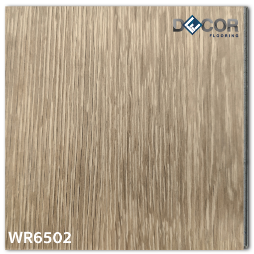 พื้น SPC คลิ๊กล็อค หนา 6.5 มม. | WR6502 | ลายไม้ รุ่นปูตรง | DECORFlooring