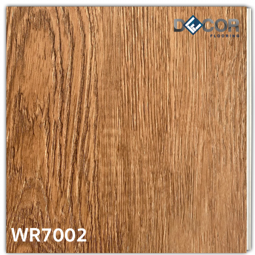 พื้น Hybrid SPC คลิกล็อค 7.0 มม.| WR7002R สี Red Oak | ลายไม้ รุ่นปูตรงและก้างปลา | DECORFlooring