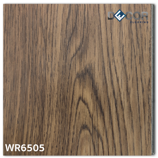 พื้น SPC คลิ๊กล็อค หนา 6.5 มม. | WR6505 | ลายไม้ รุ่นปูตรง | DECORFlooring