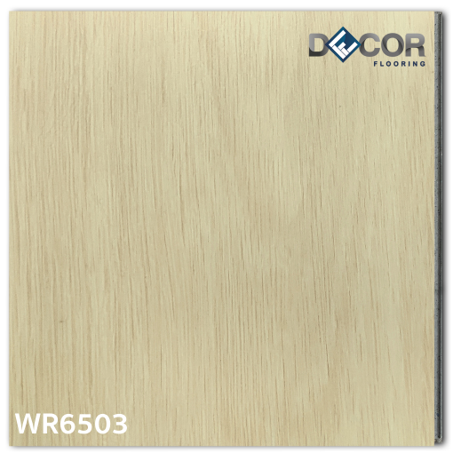 พื้น SPC คลิ๊กล็อค หนา 6.5 มม. | WR6503 | ลายไม้ รุ่นปูตรง | DECORFlooring